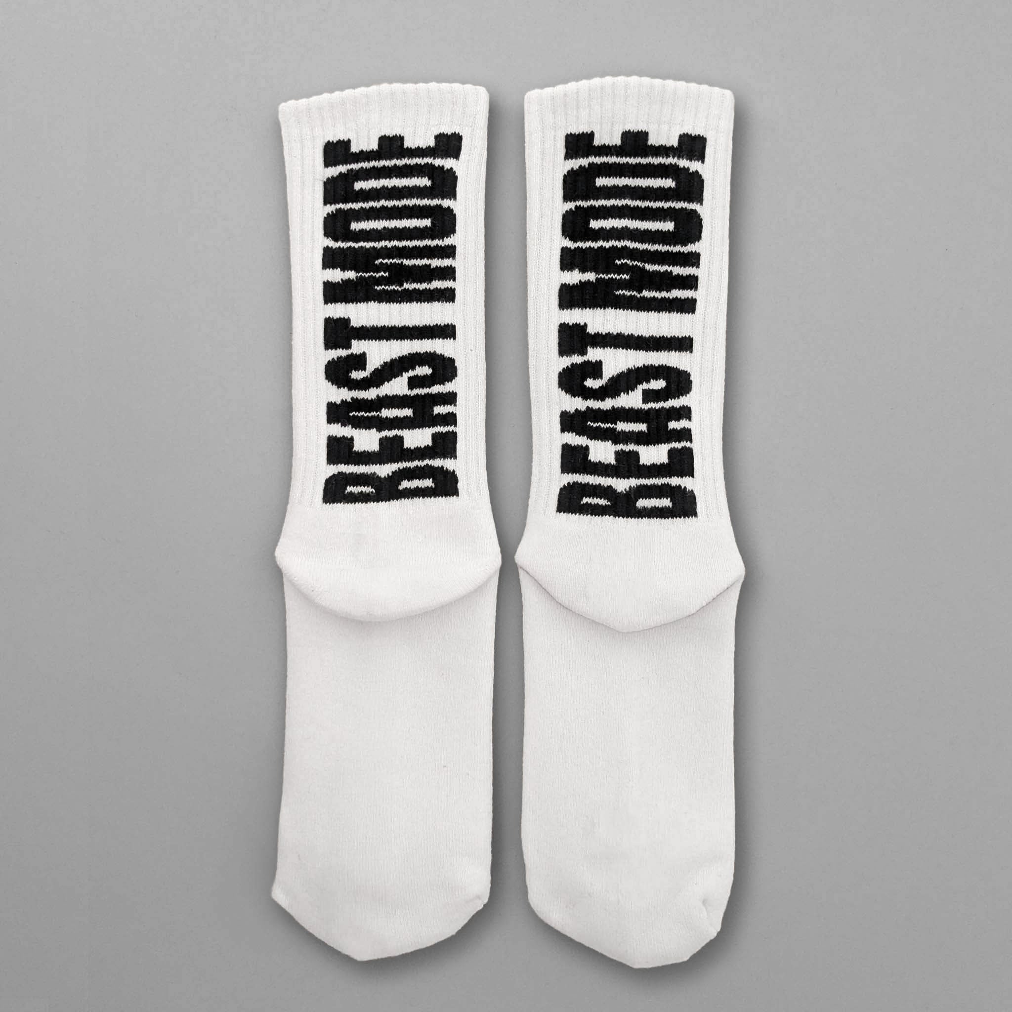 classic crew socks Blanco