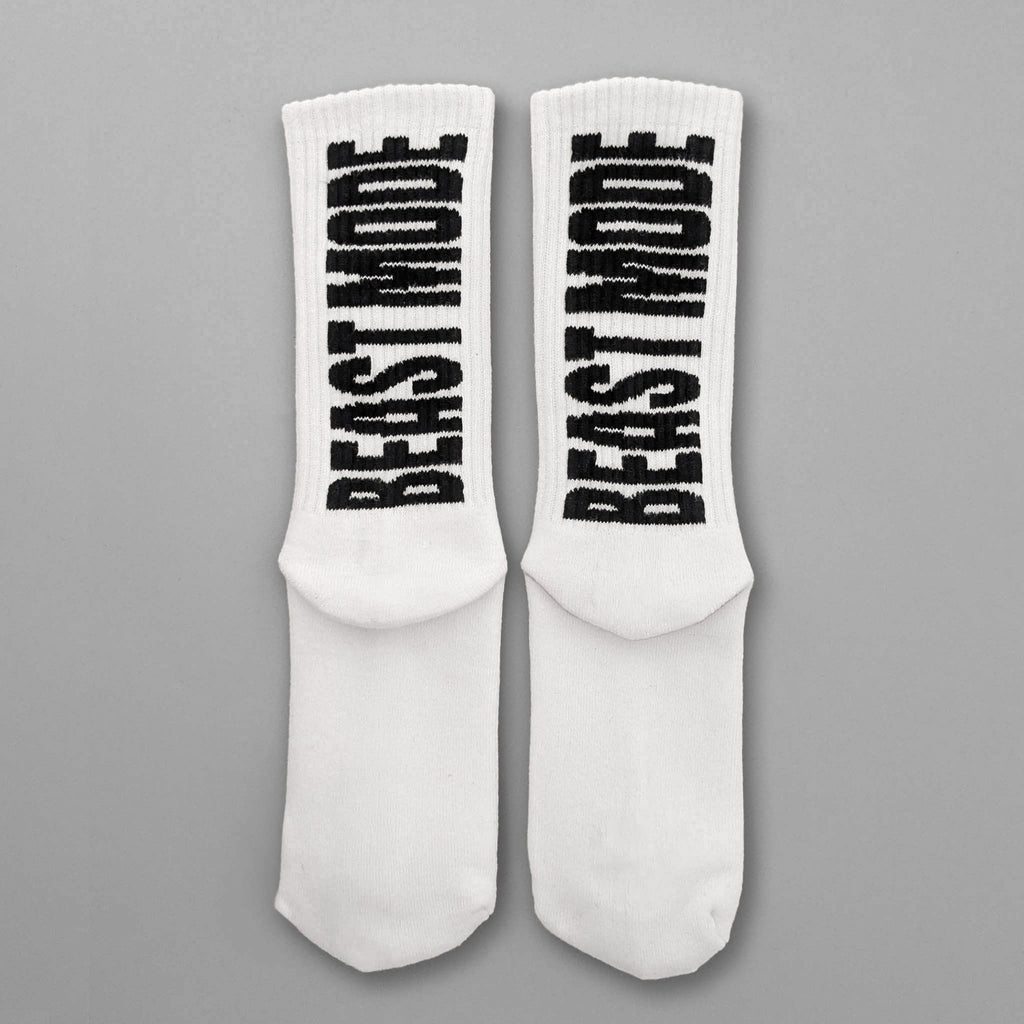 classic crew socks Blanco