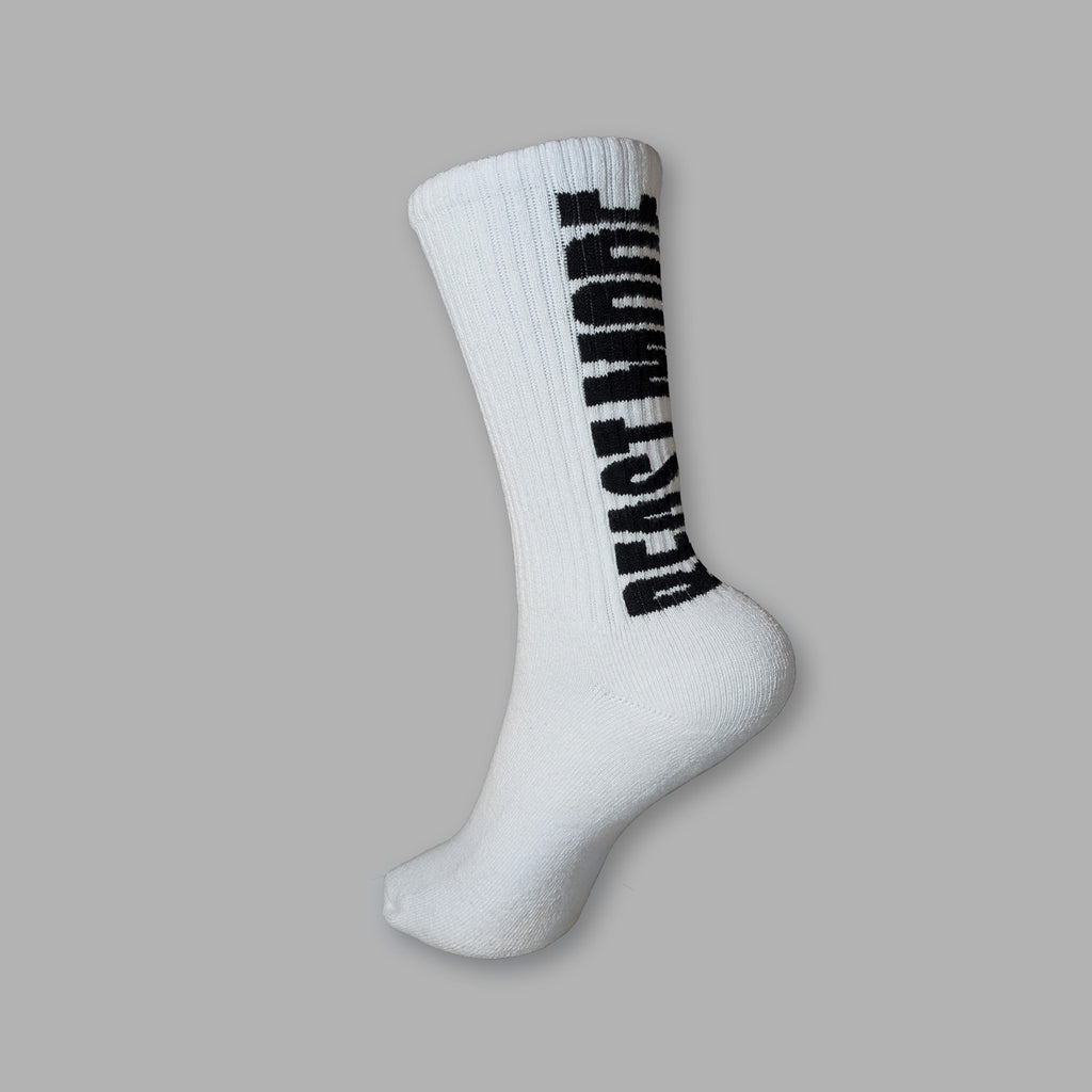 classic crew socks Blanco