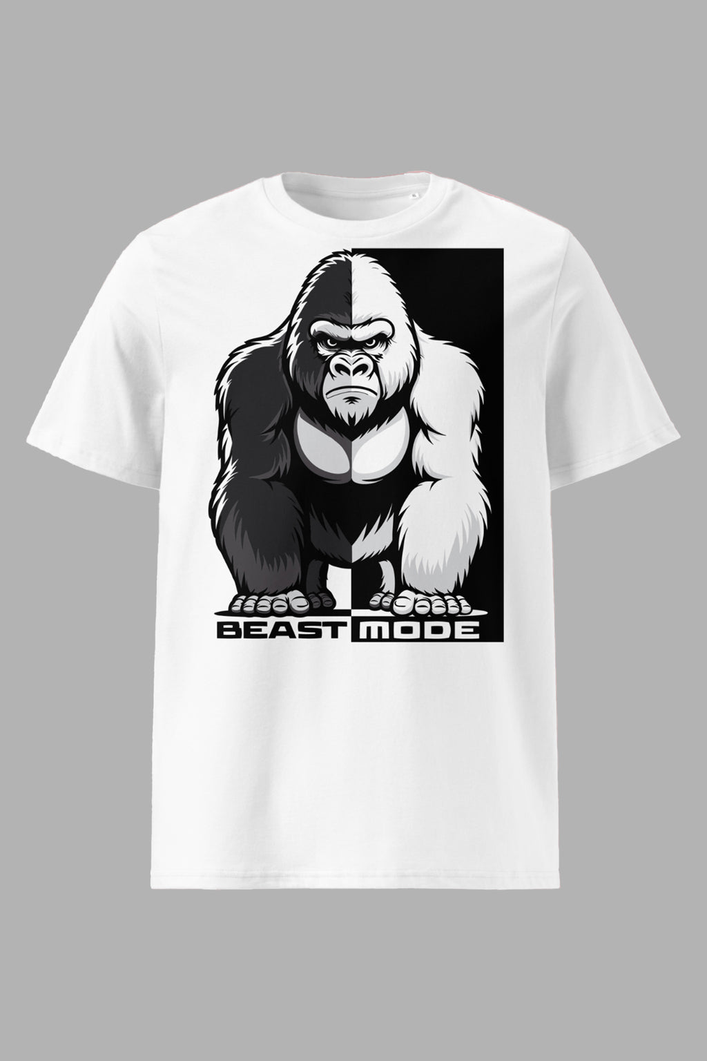 gorila t-shirt regular fit Blanco