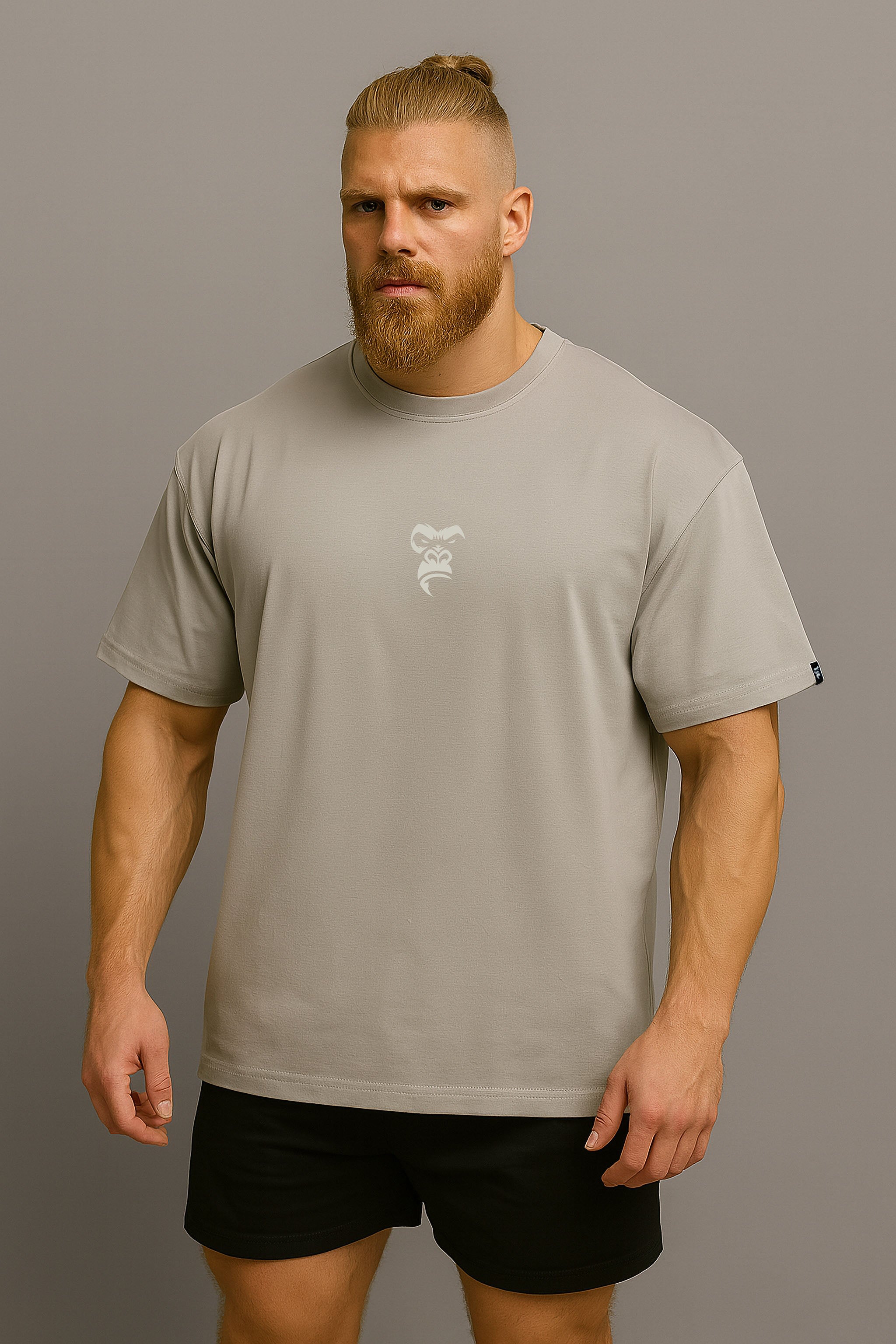 oversized shirt Gris