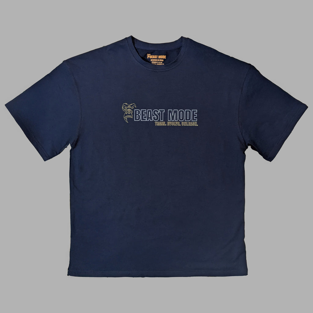 Oversized Dominance Unleashed Azul marino front