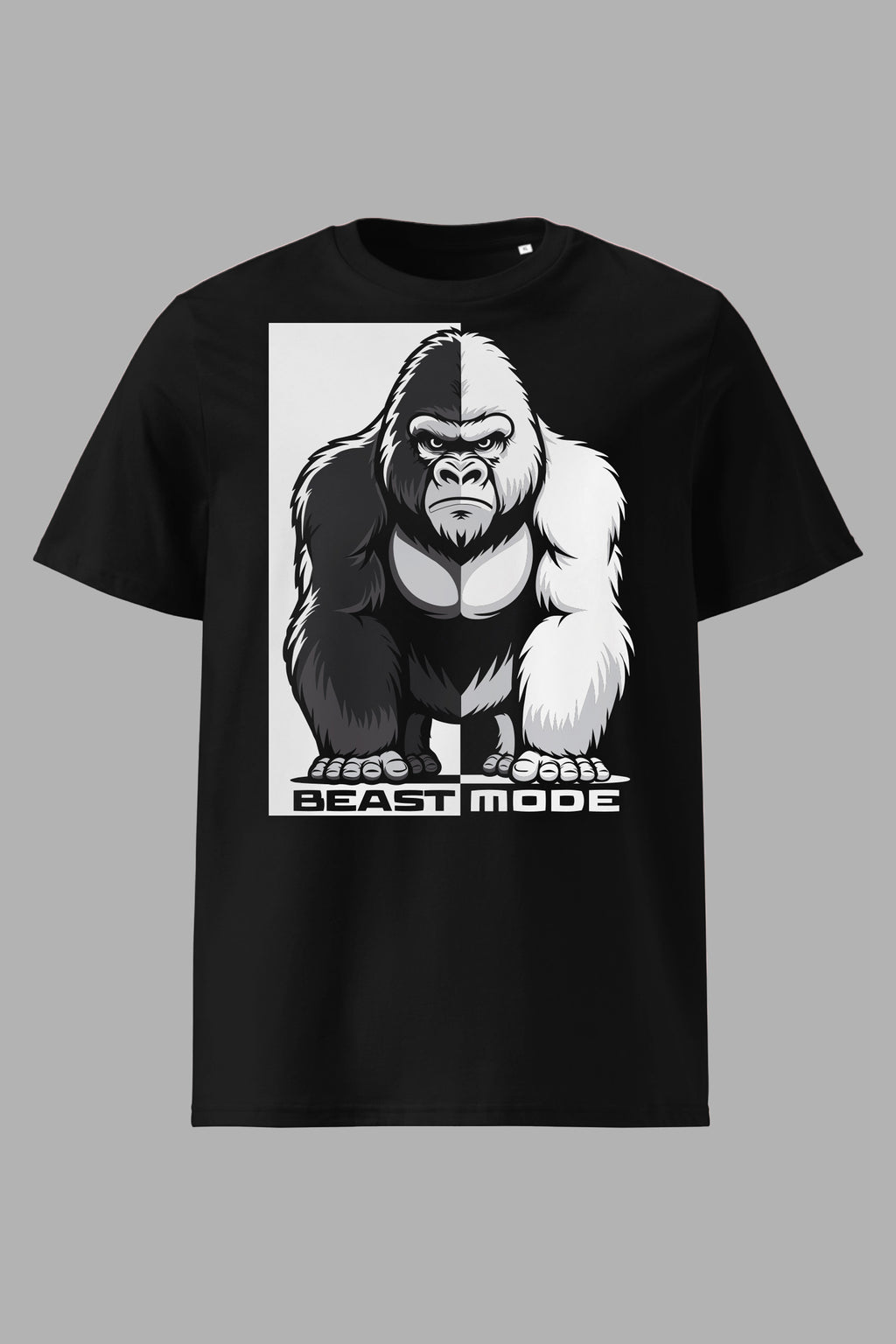 gorila t-shirt regular fit Negro