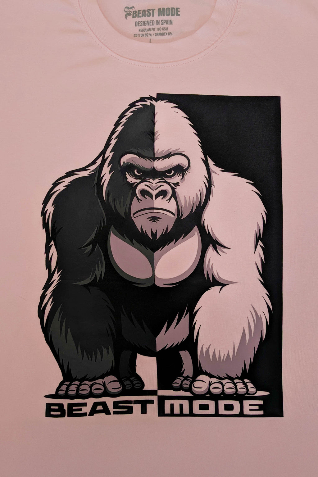 gorila t-shirt regular fit Rosa